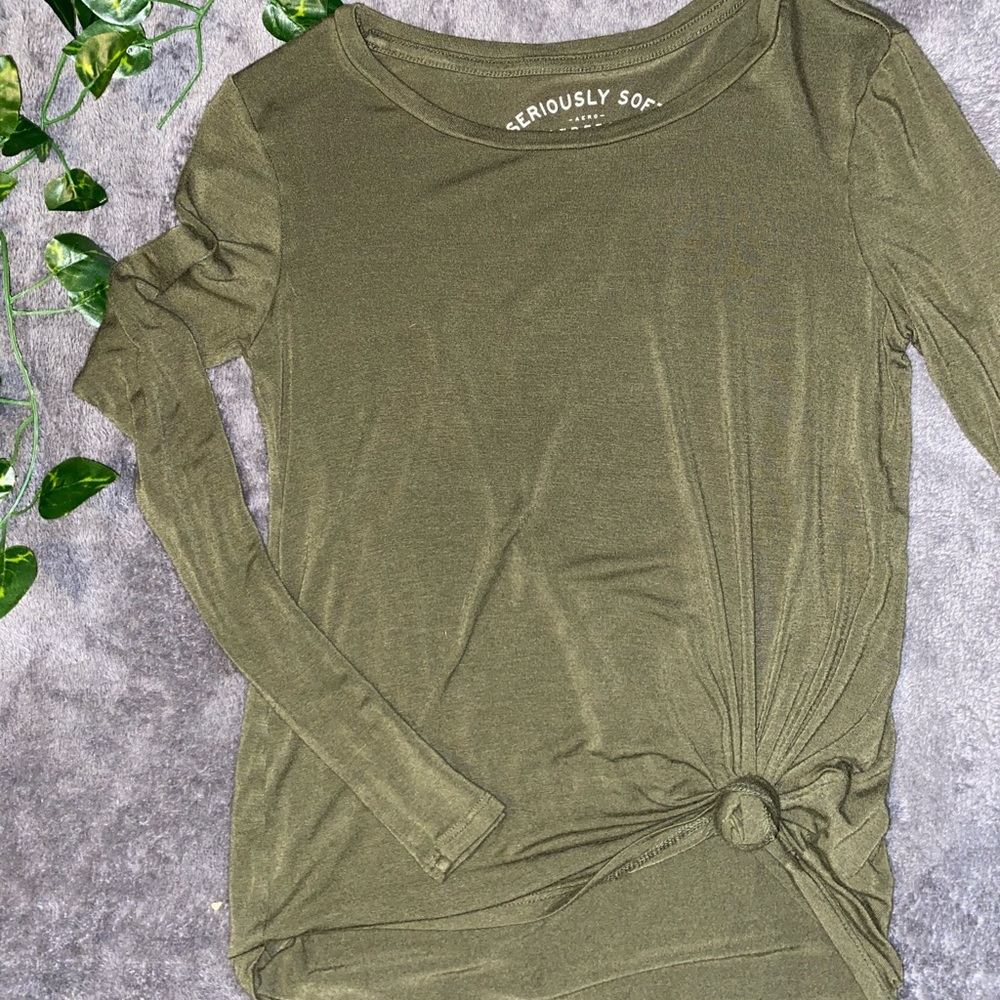 olive shirt